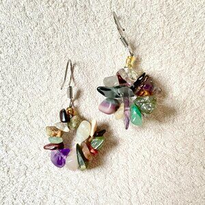 Rainbow Crystal Earrings